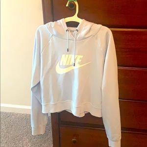 Cropped Nike hoodie